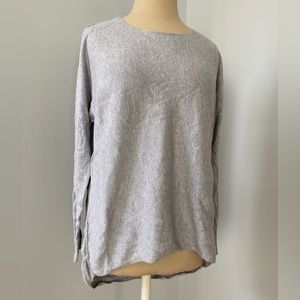 Michael Kors crewneck high low sweater